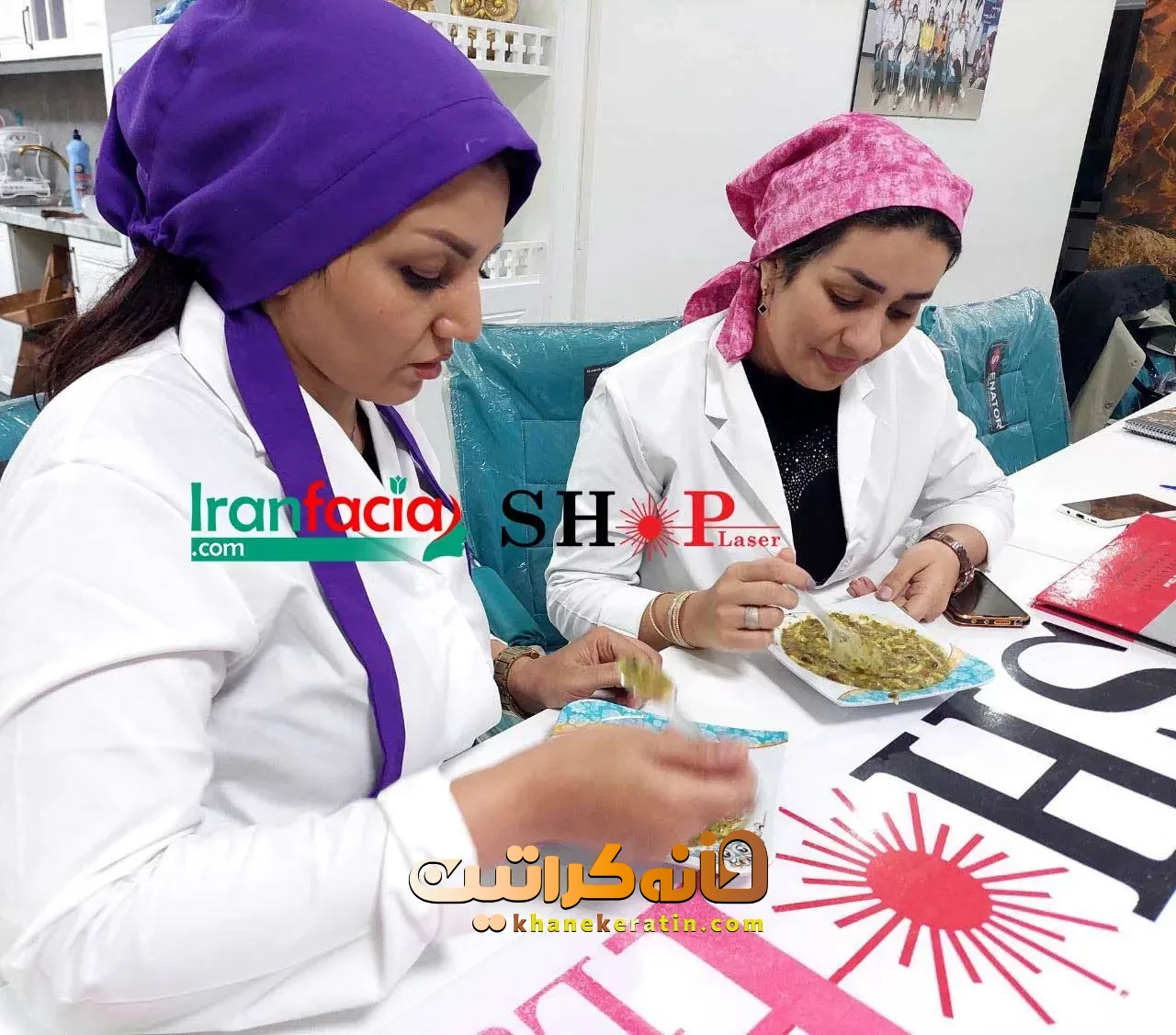 آموزش رنگ و مش در مشهد - نمونه کار ۱