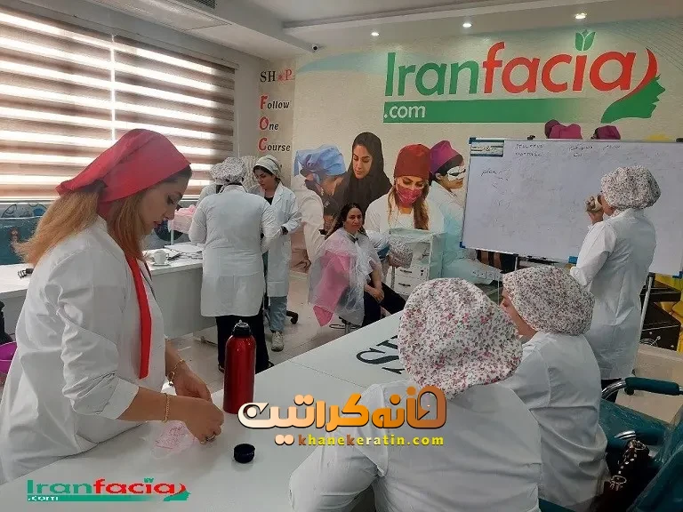 کلاس آموزش رنگ مو در مشهد