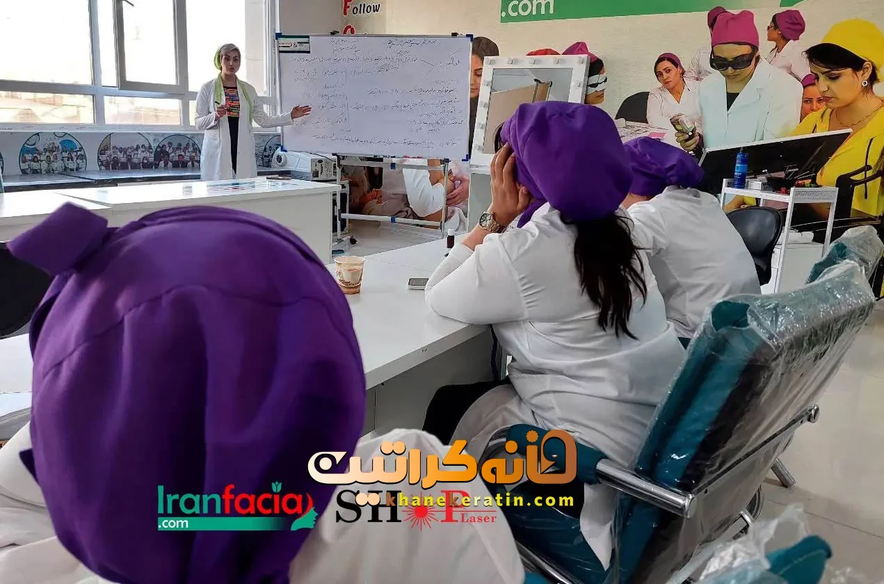 آموزش رنگ و مش در مشهد - نمونه کار ۲